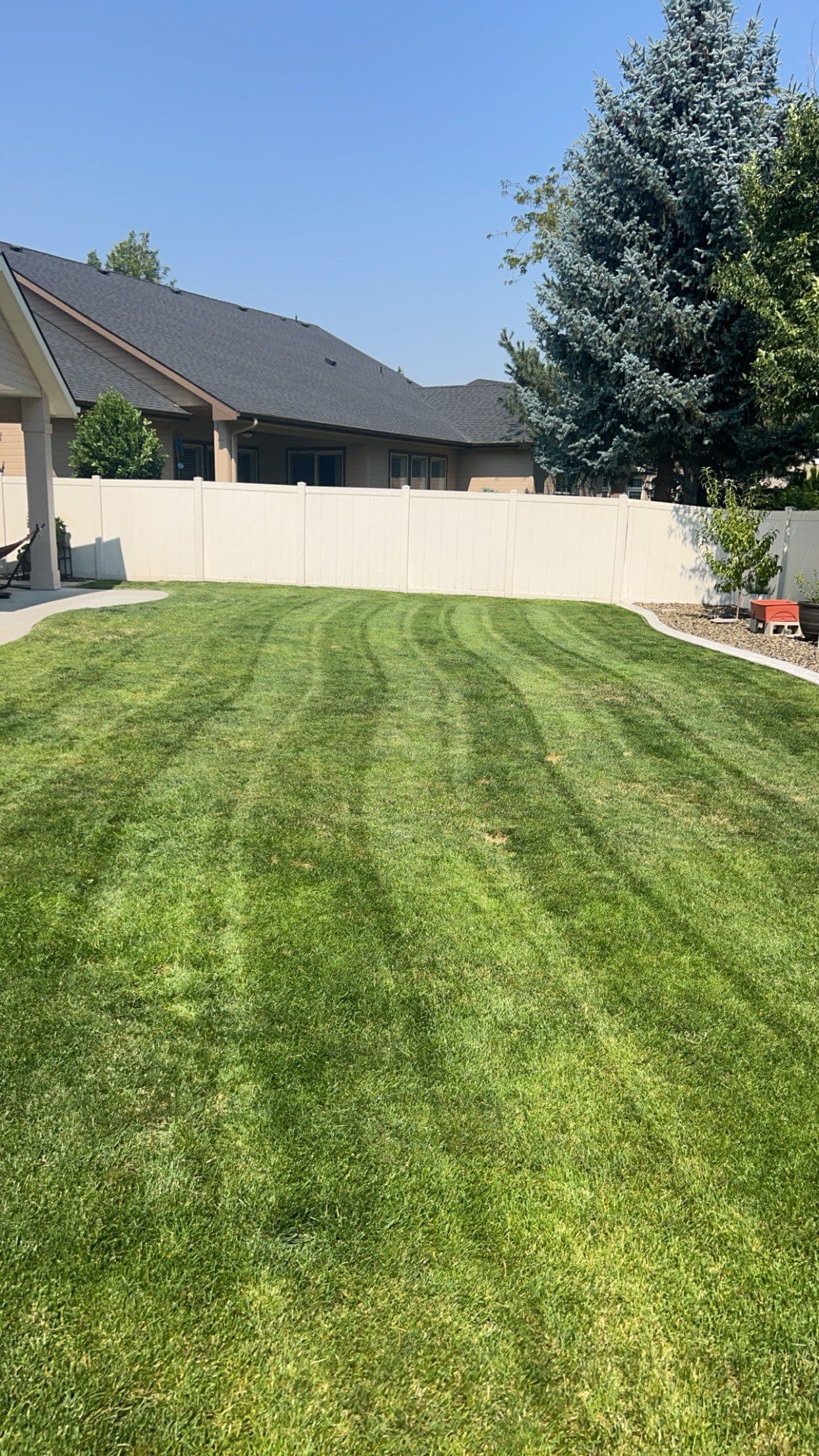 Lawn Mowing in Meridian, Idaho